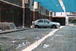 Parcheggio deserto, Avenida de Mayo, Buenos Aires, Argentina.