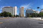 Avenida del Libertador, panorama, Buenos Aires, Argentina.