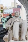 Statua del monumento di Salvador María del Carril, Cementerio de la Recoleta, Buenos Aires, Argentina.