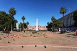 Vista panoramica della Plaza de Mayo, Casa Rosada Plaza de Mayo, Buenos Aires, Argentina.