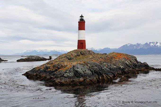 Ushuaia, Faro Esploratori, Canale di Beagle - Argentina