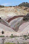Ischigualasto, movimento colori, Argentina.