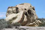 Strana forma, Ischigualasto, Valle de la Luna, Argentina.