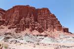 Un'altra vista del catedral, Ischigualasto, Valle de la Luna, Argentina.