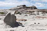 Formazioni geologiche, Ischigualasto, Valle della Luna, Argentina.