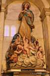 Statua della Virgen del Carmen de Cuyo, Basilica di San Francisco, Mendoza, Argentina.