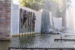 Bronzo fregio Libertad, esa gesta anónima Plaza Indipendenza, Mendoza, Argentina.