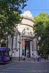 Costruzione della Banca di Plaza San Martin, Mendoza, Argentina.