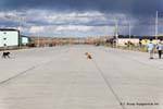 Vecchia pista dell'aeroporto, El Calafate, Argentina.