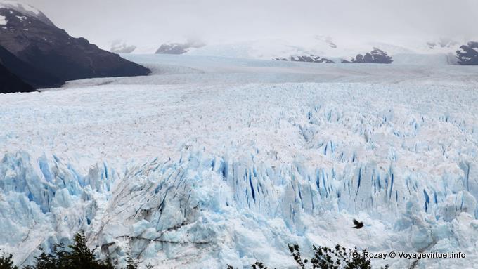 Parte settentrionale della penisola di Magellano, Ghiacciaio Perito Moreno, El Calafate - Argentina