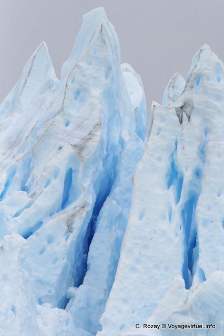 Colori ghiaccio Ghiacciaio Perito Moreno, El Calafate - Argentina