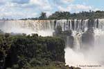 Un'altra vista del Salto San Martin, Puerto Iguazu Cataratas, Argentina.
