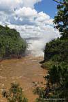 Barche di attaccare al rio MENO, Puerto Iguazu Cataratas, Argentina.