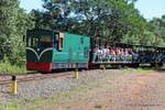 Treno turistico nel parco, Puerto Iguazu Cataratas, Argentina.