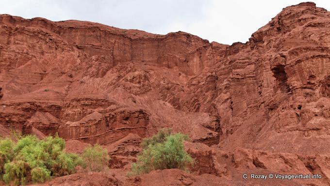 Geologia e l'erosione, Quebrada de las Conchas - Argentina