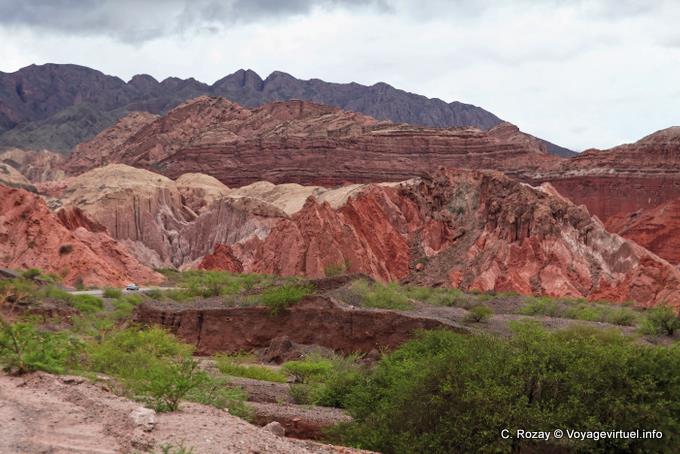 Geological Cafarnao Quebrada de las Conchas - Argentina