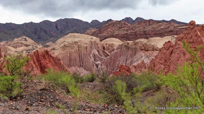 Colori e forme di tettonica, Quebrada de las Conchas - Argentina