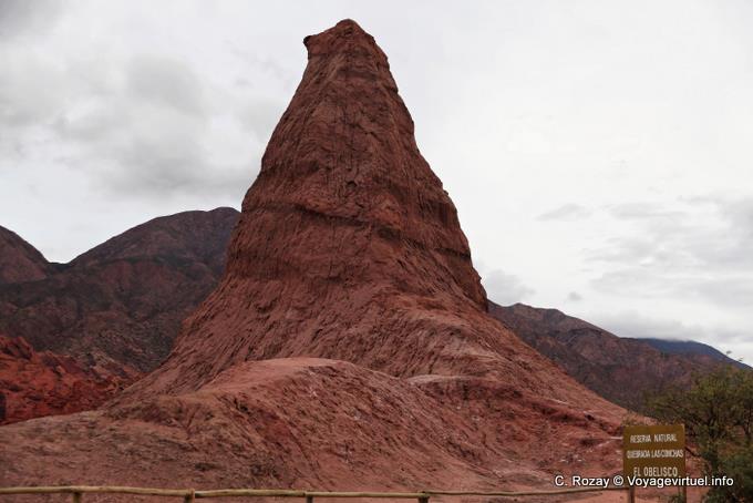 El Obelisco, Quebrada de las Conchas - Argentina