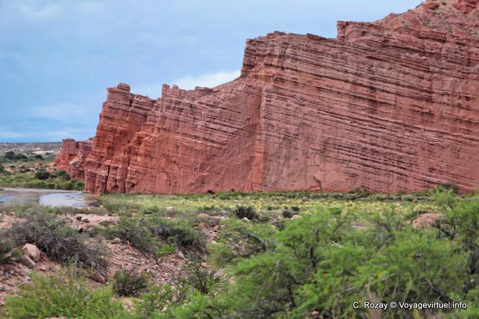 Un'altra vista di El Castillo (il castello), Quebrada de las Conchas - Argentina