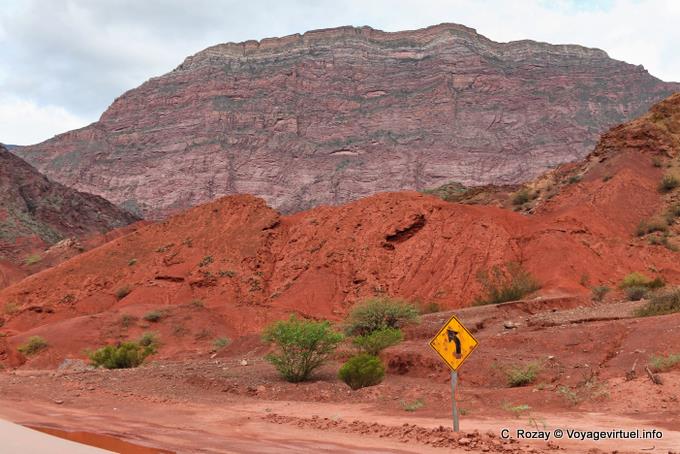 Terra rossa e cisto, Quebrada de las Conchas - Argentina