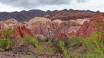 Colori e forme di tettonica, Quebrada de las Conchas, Argentina.