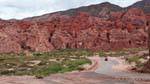 Formazioni rocciose dopo l'Obelisco, Quebrada de las Conchas, Argentina.