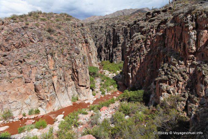 Gole, Cuesta Miranda, Ruta 40 tra Villa Unione e Chilecito - Argentina