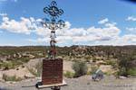 Panorama dal santuario Difunta Correa, Vallecito, Provincia di San Juan, Argentina.