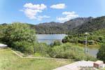 Vista da Hosteria Valle Fertil, San Agustin de Valle Fertile, Argentina.