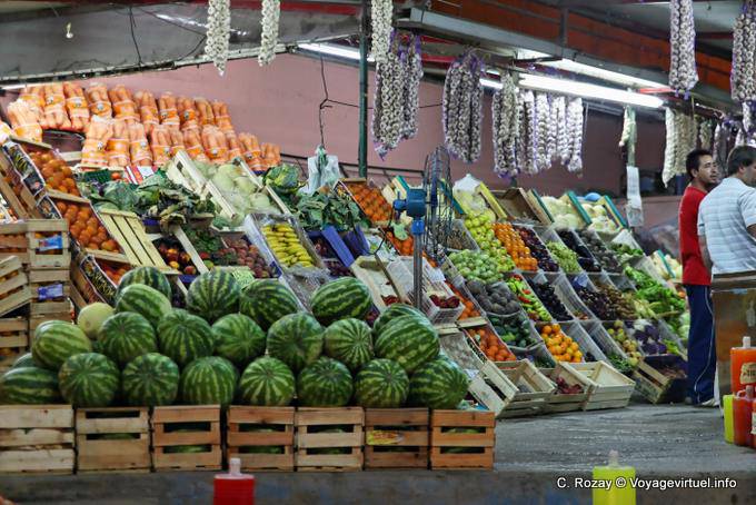 Frutta e ortaggi stallo, La Rioja - Argentina