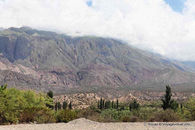 Valle e la montagna, Ruta 40 tra Quilmes e Hualfin - Argentina