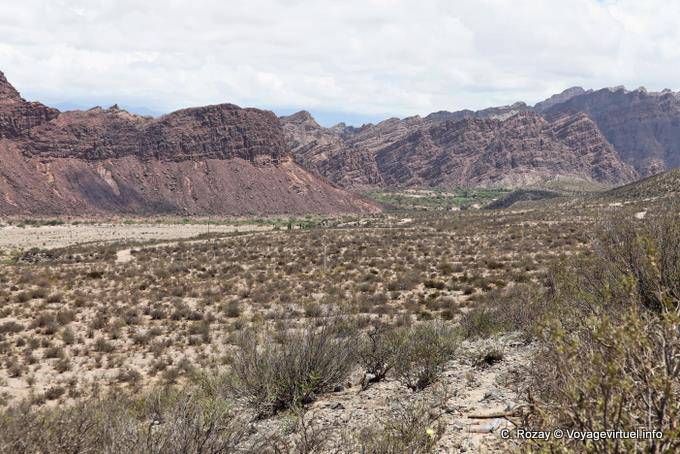 Paesaggio torturato Ruta 40, Hualfin - Argentina