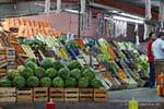 Frutta e ortaggi stallo, La Rioja, Argentina.