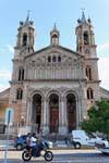 Frente Catedral, santuario di San Nicolás de Bari, La Rioja, Argentina.
