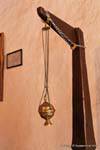 Censer su un patibolo, Iglesia Senora del Rosario, Hualfin, Argentina.