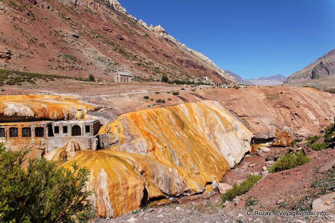Resti delle terme del Ponte Inca, Ruta 7 - Argentina