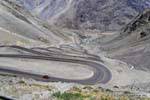 Susseguirsi vertiginoso di merletti, Argentina-Cile strada di confine dopo, Argentina.