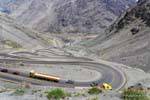 La discesa infernale, Argentina-Cile strada di confine dopo, Argentina.
