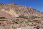 Scendendo a Los Penitentes, Ruta 7, Argentina.