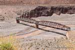 Ponte di Ferro Ferrocarril Trasandino a Uspallata, Ruta 7, Argentina.