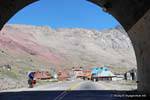 All'uscita del tunnel, Ruta 7 Las Cuevas, Argentina.