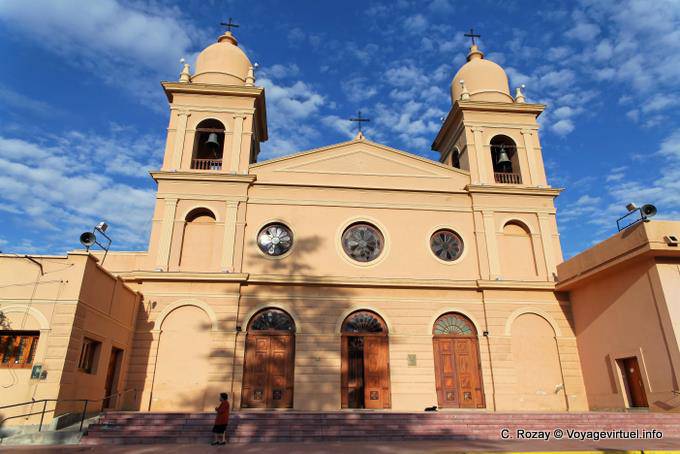 Facciata della cattedrale, Cafayate - Argentina