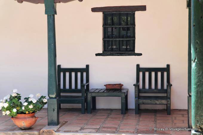 All'ombra dei portici patio, Molinos, Ruta 40, Casa de Isasmendi - Argentina