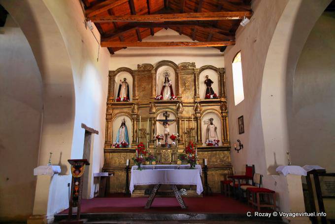 L'altare, Iglesia San Pedro Nolasco, Molinos - Argentina