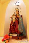 Cafayate statua Catedral Nuestra Senora del Rosario, Argentina.