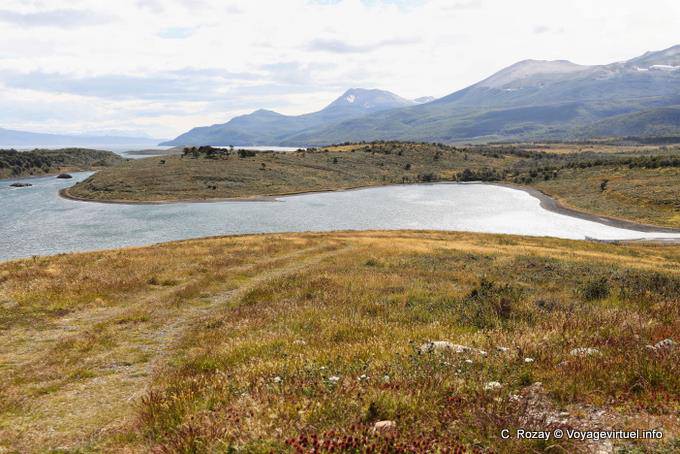 Vista dal sentiero di Haberton, Ushuaia - Argentina