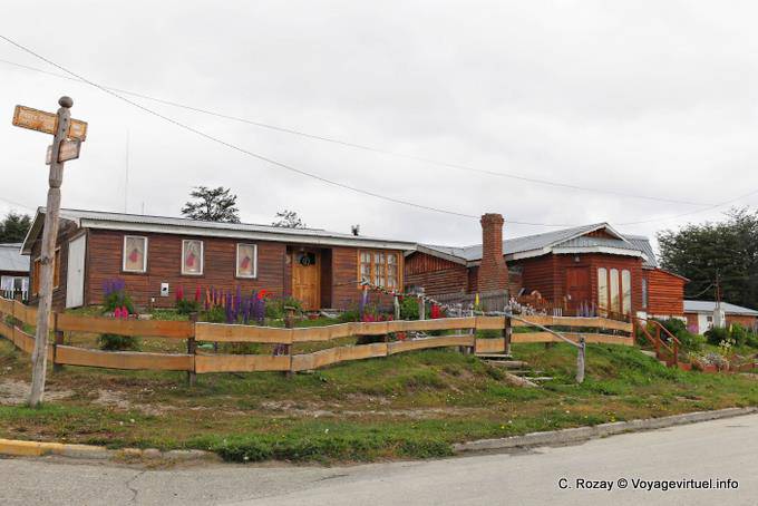 Tipiche case in legno, Ushuaia Tolhuin - Argentina
