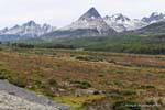Vista dal Cerro Bonete Tierra Mayor Valley, Ushuaia, Argentina.