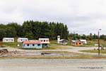 A nord Città del lago, Lago Escondido Ushuaia, Argentina.