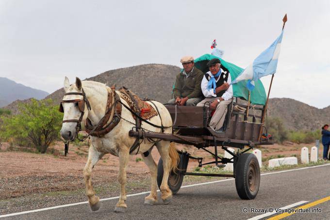 Due ruote cart, Ruta 40 dopo Chilecito - Argentina